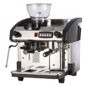 Commercial Espresso Machine with Integral Grinder