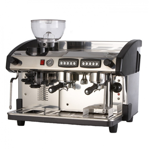 Commercial Espresso Machine with Integral Grinder