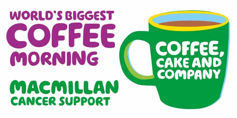 macmillan coffee morning poster