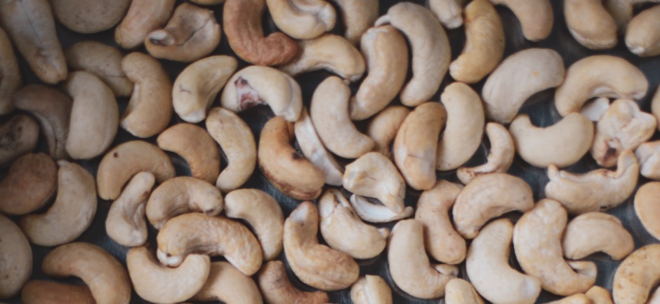 group of cashew nuts