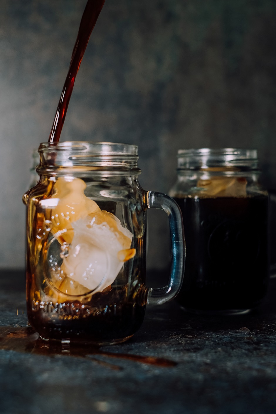 Coffee spill