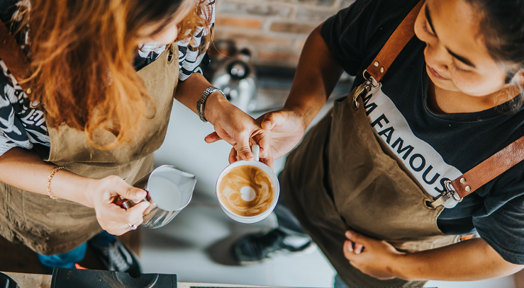 coffee machine rental baristas