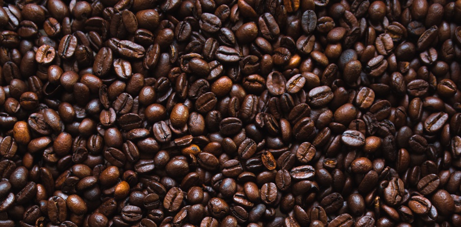 Dark roast coffee bean storage