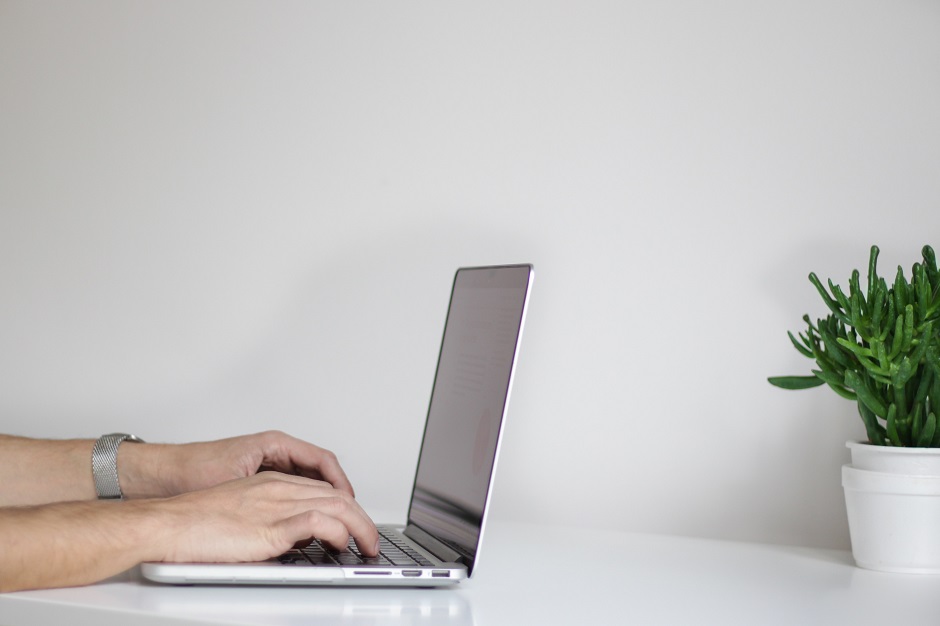 man on laptop